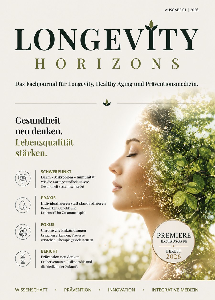 Longevity Horizons Magazin — aktuelle Ausgabe